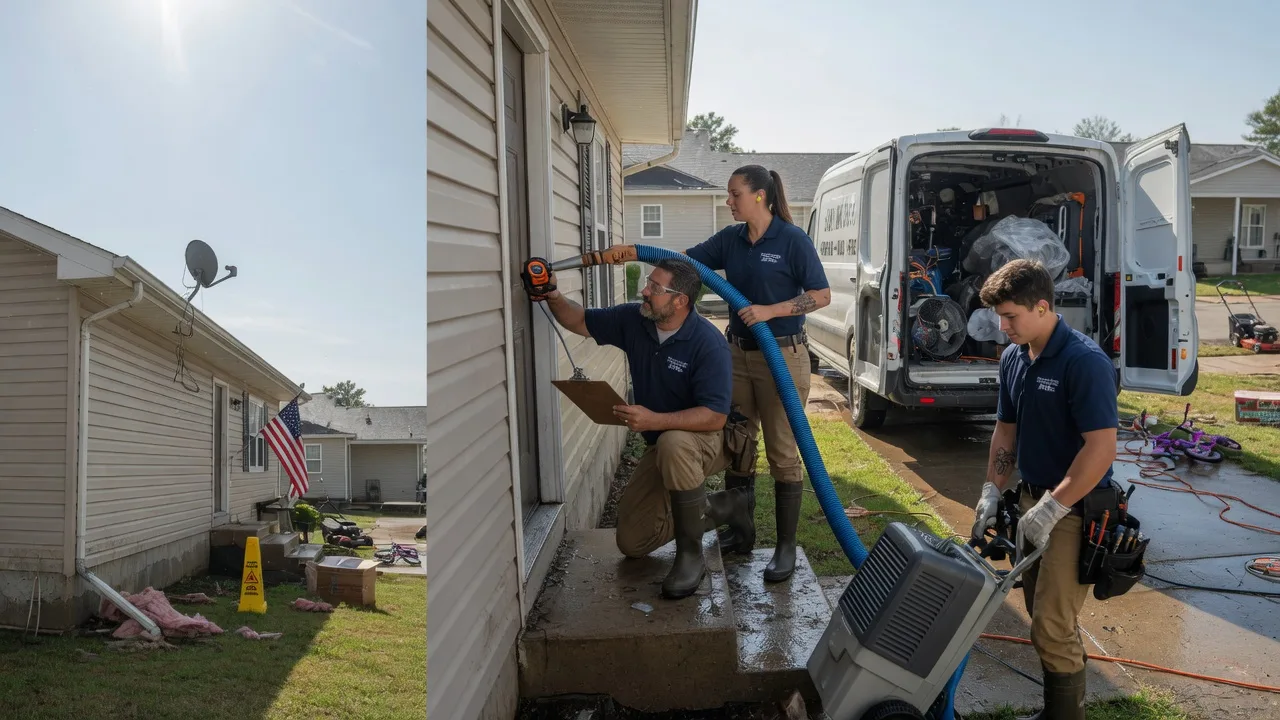 Ceiling Water Damage Restoration in Spurgeon, IN near me
